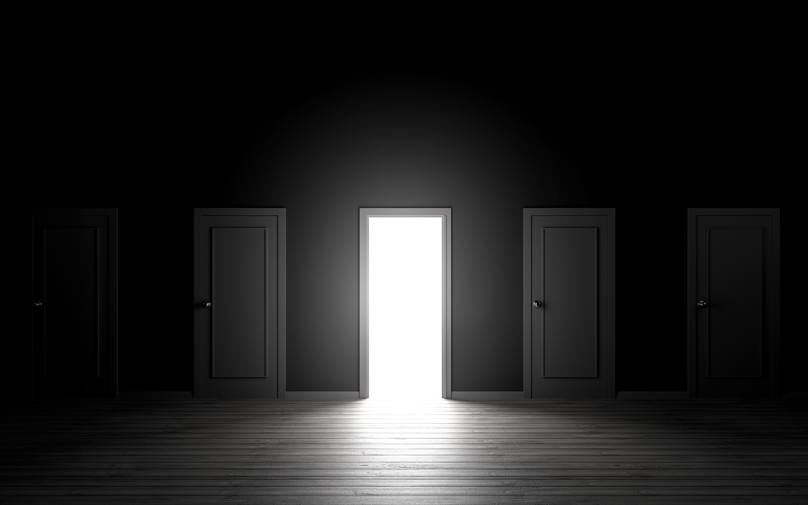 Door opened light